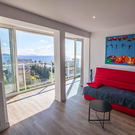 Tres Beau T2 Climatise Refait A Neuf, Vue Mer Panoramique Exceptionnelle A 120M A Pied De La Plage Ла-Сьота Экстерьер фото